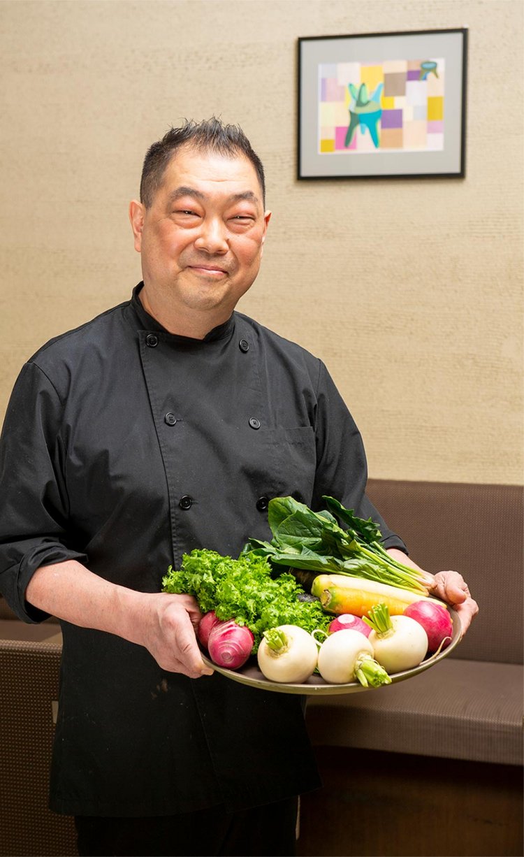 「多彩な野菜との出合いをお楽しみください」（古河さん）