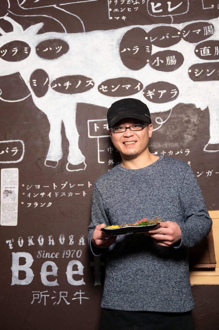 上タン塩2728円は入荷があれば。「出合えたらぜひ！」と高橋さん。