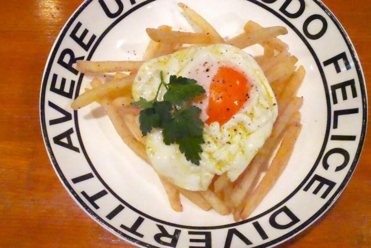 スペイン式目玉焼きwithポテト。