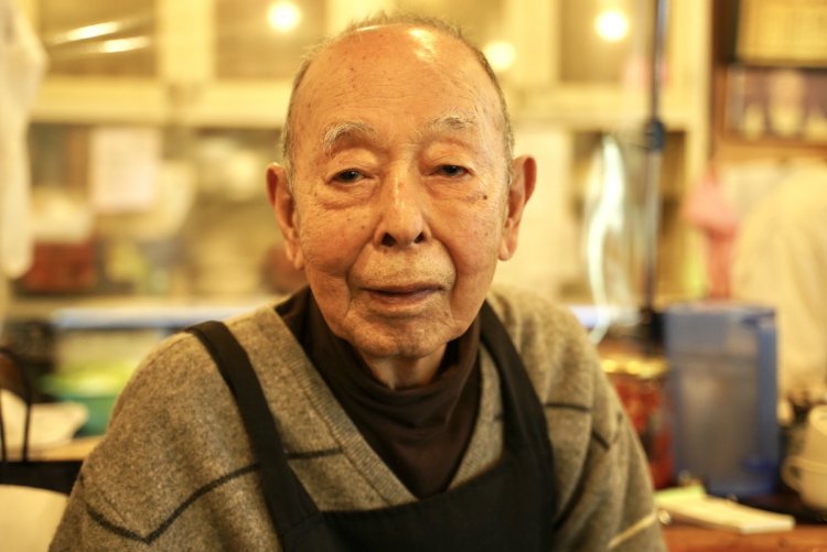御年90歳の店主、山下椋司さん。