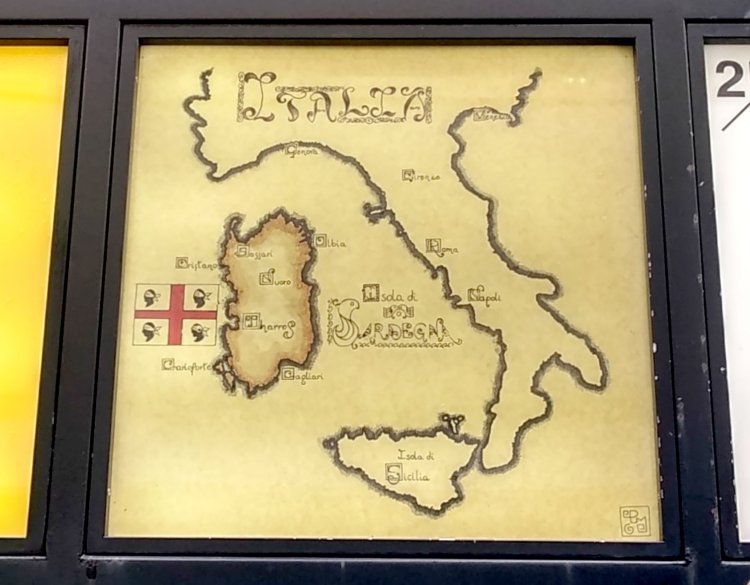 サルデーニャ島はイタリアに5つある特別自治州の1つで、島ではさまざまな方言が話されている。