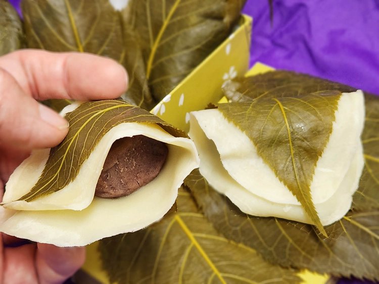 山本や長明寺桜もち (2)