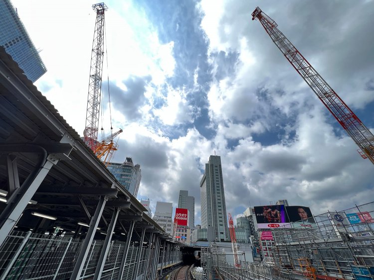渋谷駅周辺の工事はまだまだ続いているようで。この先、どうなるんだろうか？