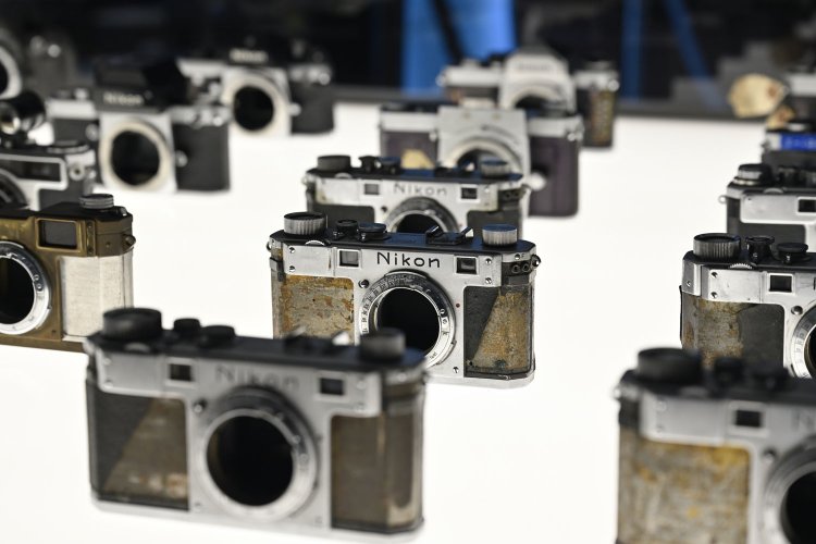 試作機の数々。製品化までのプロセスがうかがえる。