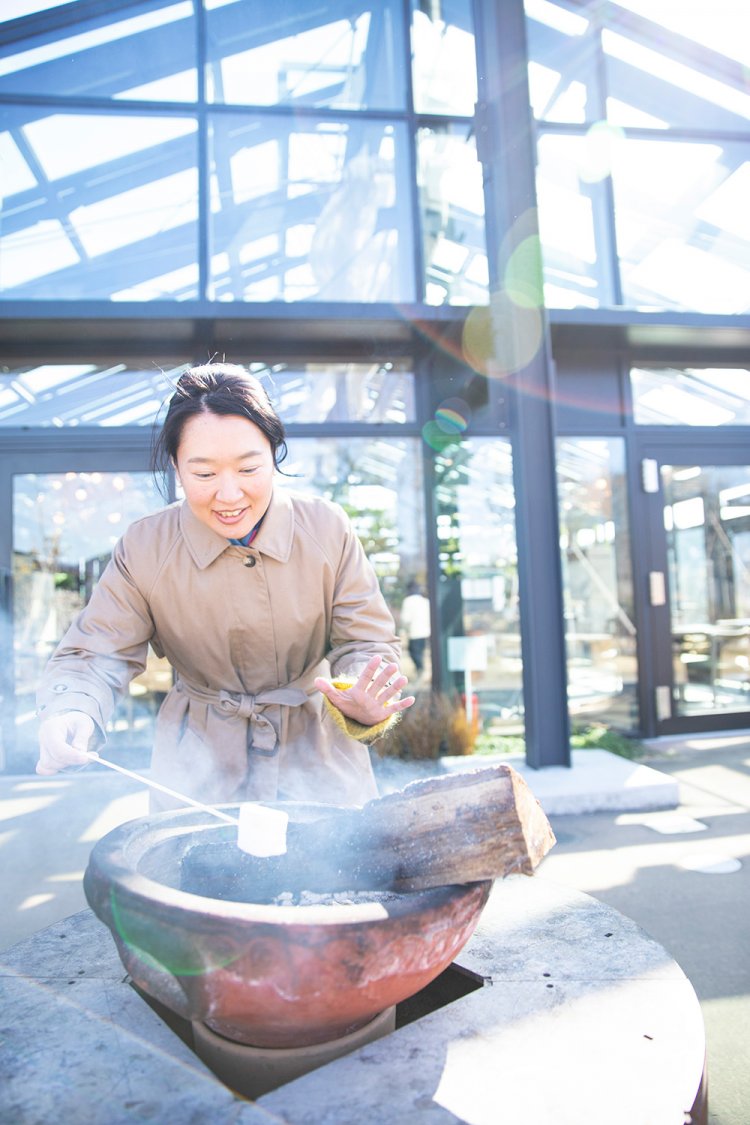 「マシュマロもイカもあぶれるよ♪」