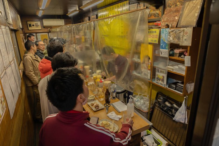 『焼き鳥 野島』。