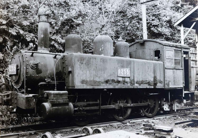 1925年から1954年まで、29年使われた蒸気機関車。