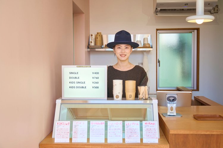 「6種類並ぶフレーバーは週替わりで変わります！」