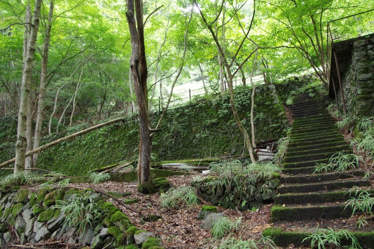 最初に訪れたのは2002年。社宅はまだ健在だったが、3年後には解体されたようだ。