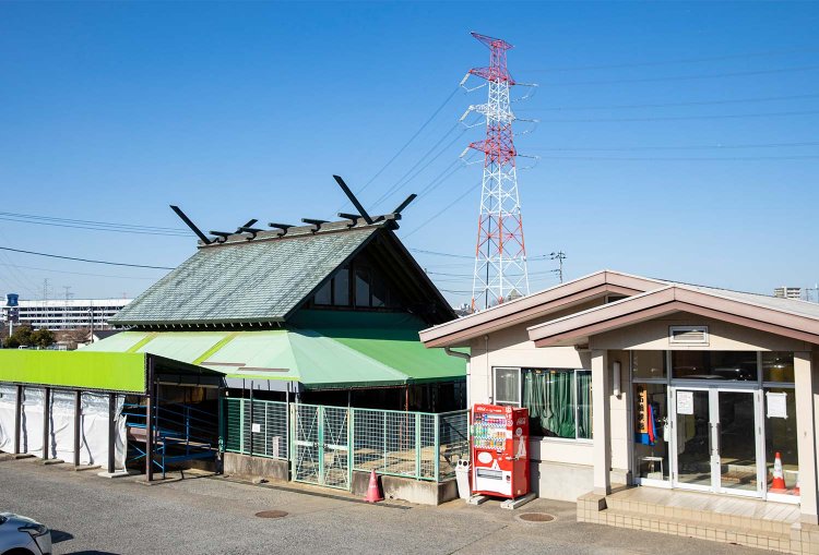 柏市中央体育館相撲場。