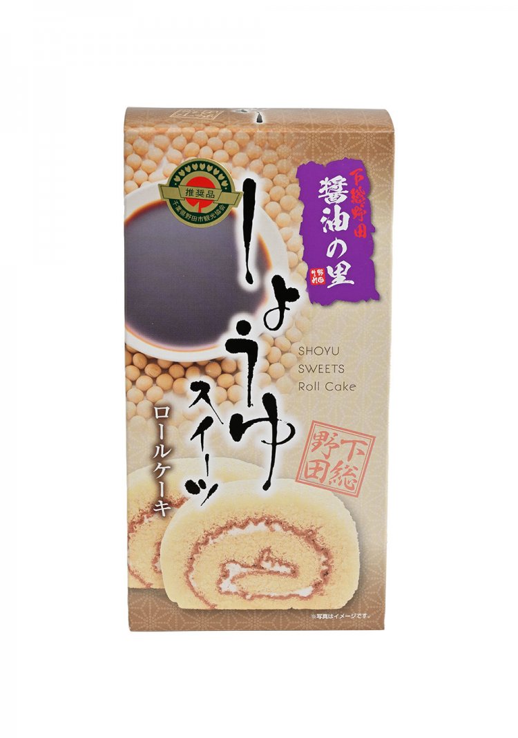 しょうゆスイーツロールケーキ840円。