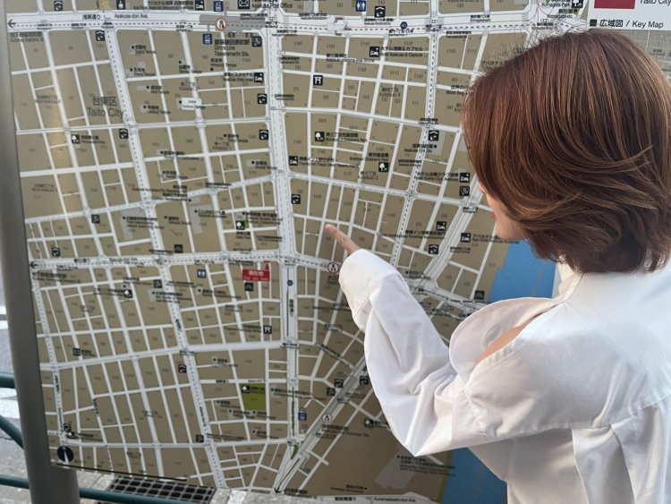 この界隈はきれいに「区画整理」されています。