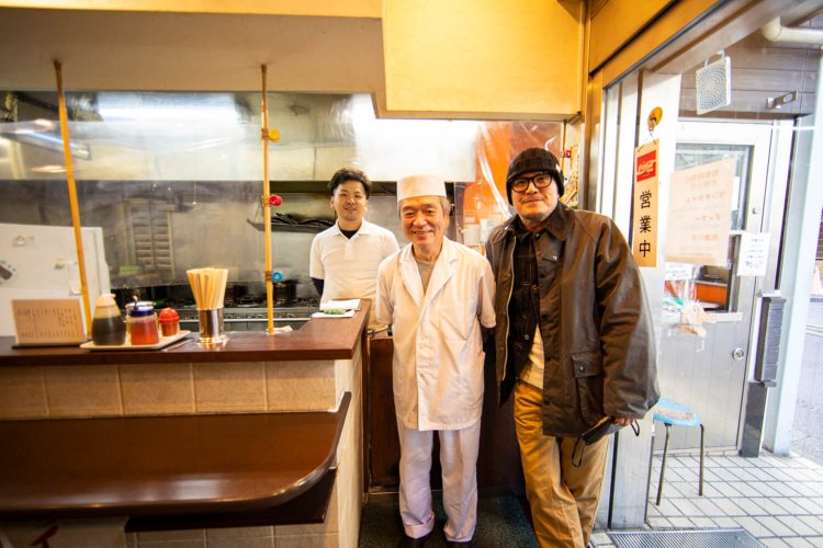 江口寿史と柏10ホワイト餃子柏店