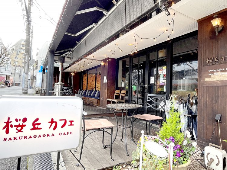 ナチュラルな雰囲気の外観。