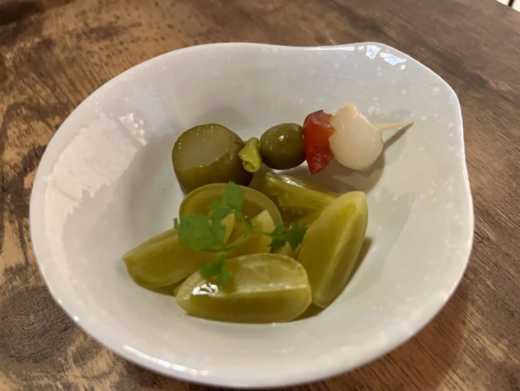 ビールにピクルスは、最強です。