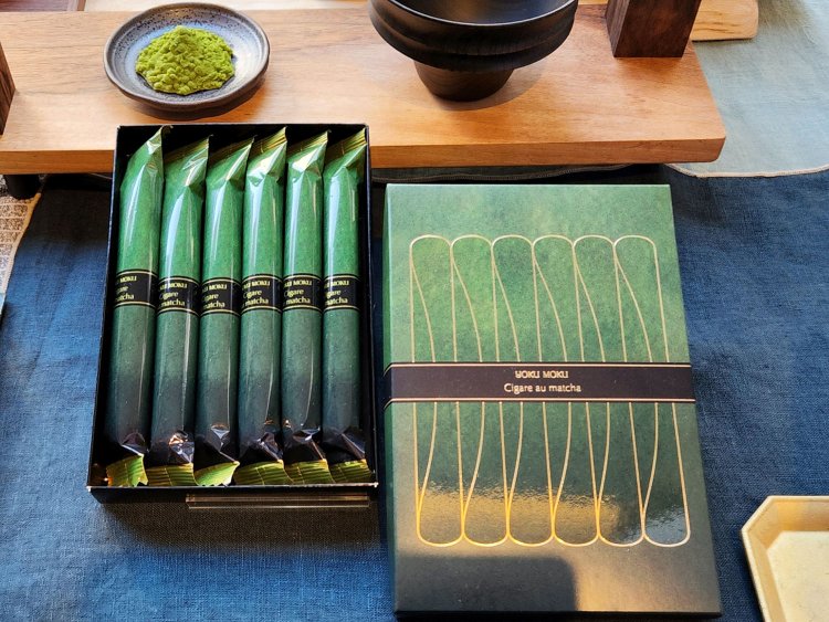 シガール オゥ マッチャ 6本入951円。期間限定2023年4月15日〜6月30日。