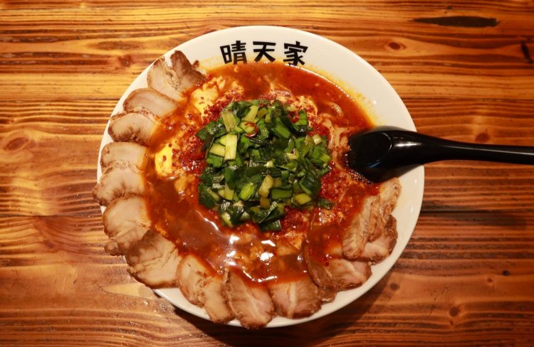 真っ赤なスープ。