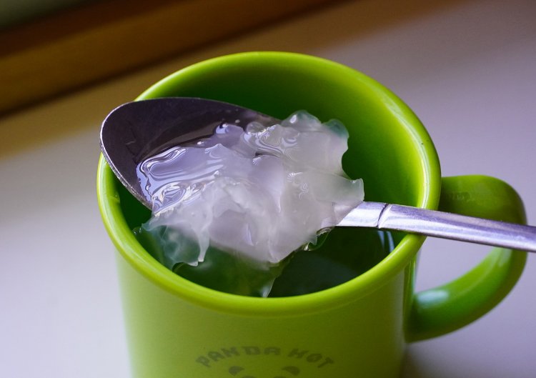 シロキクラゲの氷砂糖煮。くにくにとしたおもしろい食感。