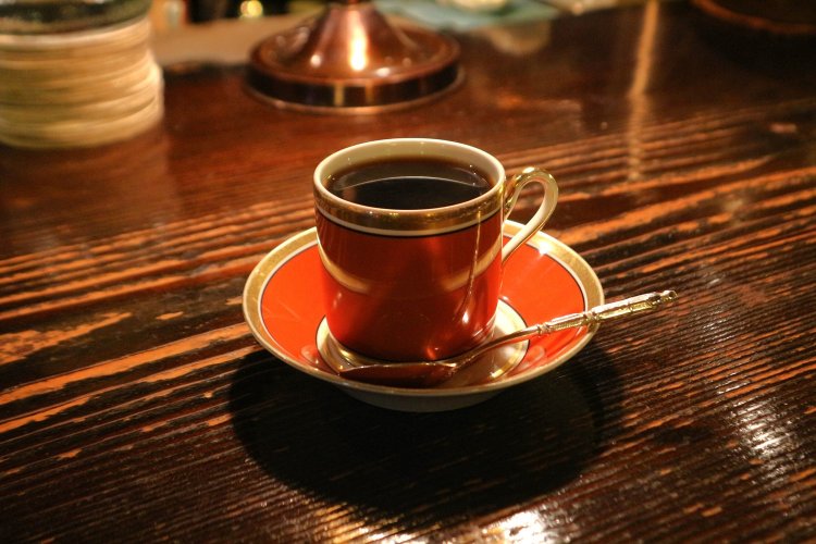 定番の一杯、ニレ・ブレンド600円。