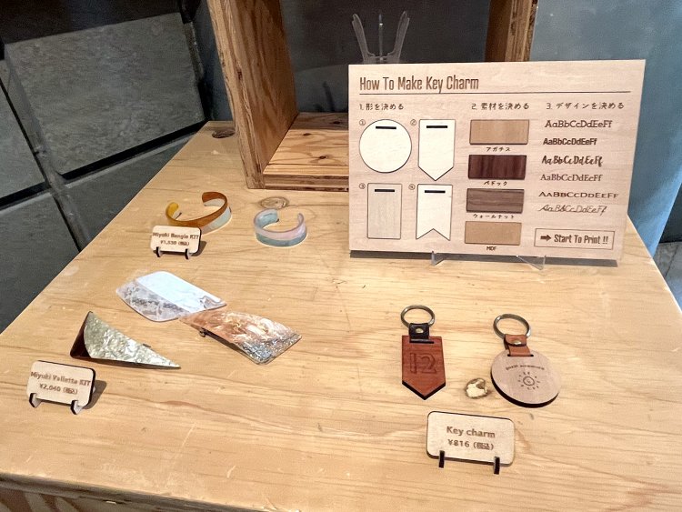 形を決める、素材を決める、デザインを決めるの３ステップでできるなら簡単そう。