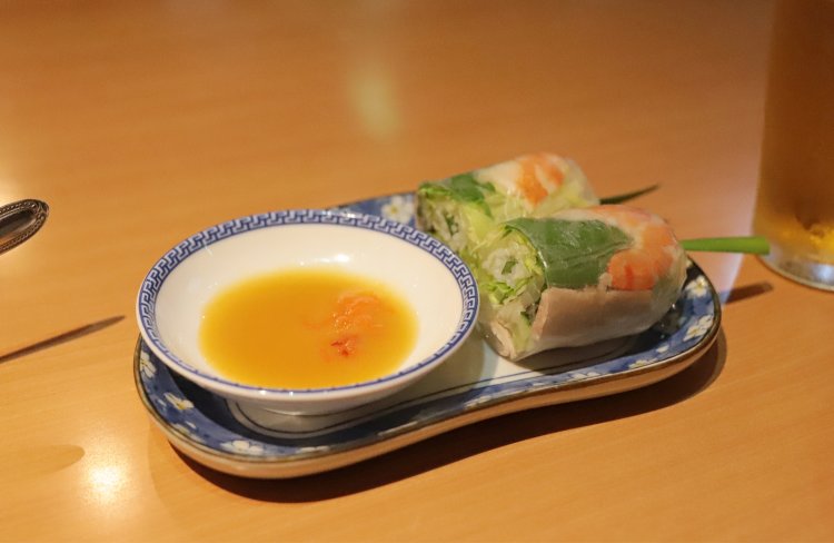 絶品生春巻き。