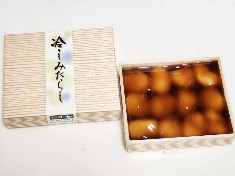 季節限定・数量限定 冷しみたらし972円。