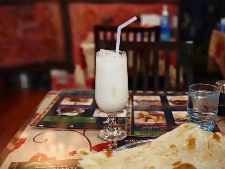 濃厚なラッシー。