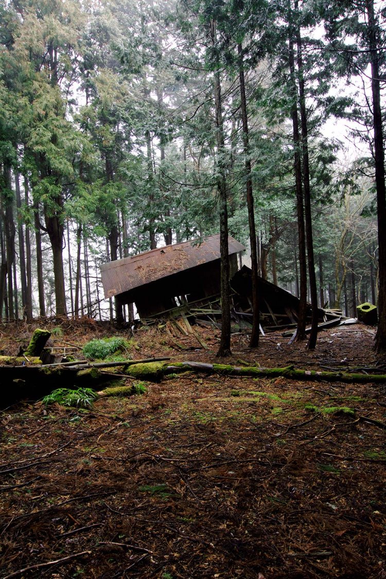 峰には何度か訪れているが、写真は2010年ころに訪れたときのもの。もう家の中に入ることはできなかった。