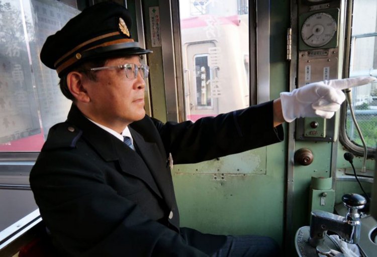 銚子電鉄の竹本勝紀社長。
