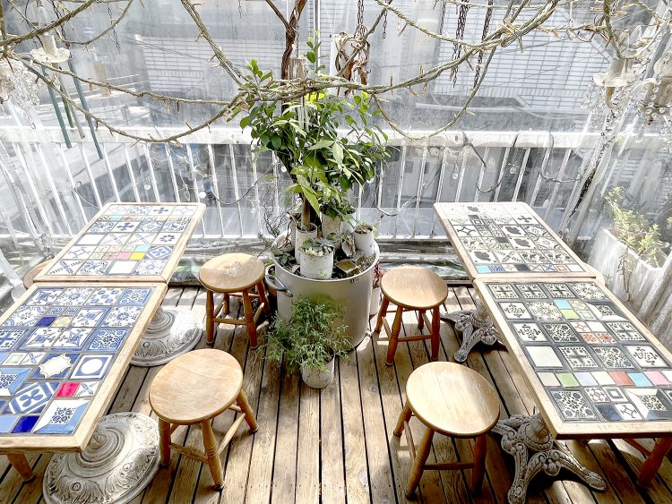 晴れた日は開放的で気持ちがいい！