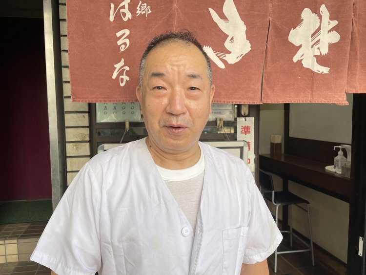 店主の小林さん。