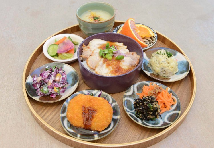 見た目にも美しく、なおかつおいしいEVERYONEs CAFE Garden Plate2200円。