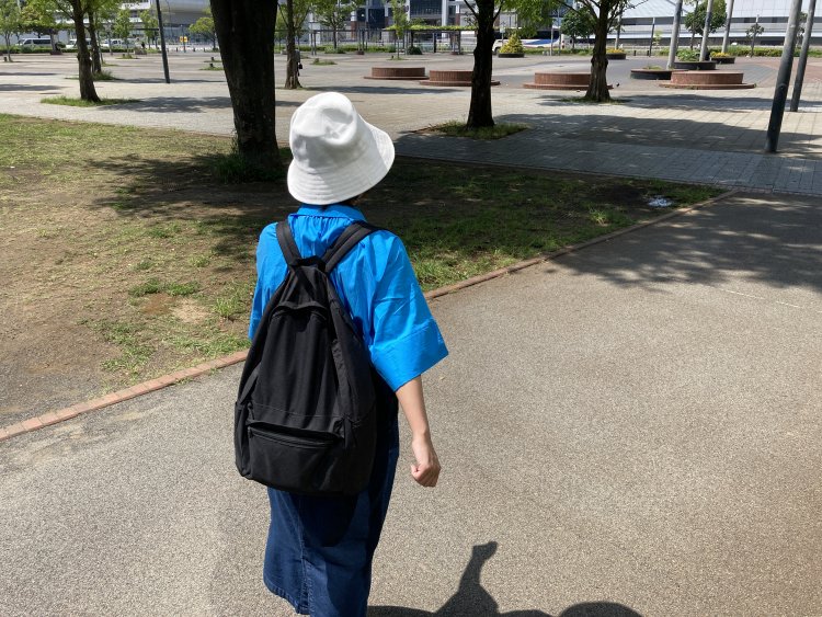 非常持ち出し用袋には、移動する時に両手が空くリュックがおすすめ。