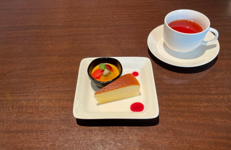 手作りのデザート。