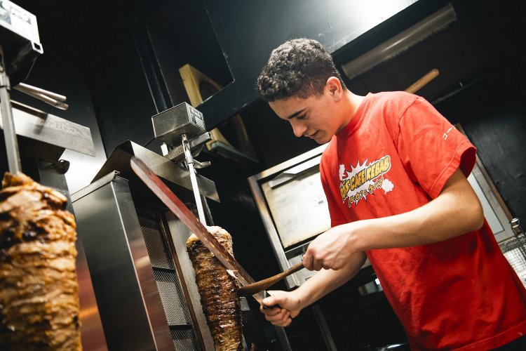 若きシェフ、サルマンさん。