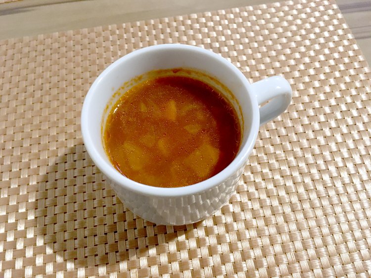 スープに使われているブイヤベースはマルセイユの伝統的な方法でつくっているそう。