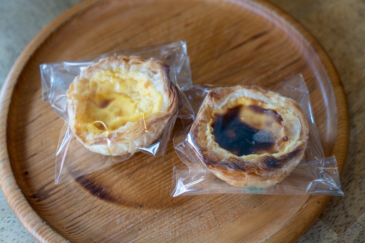 エッグタルトは１つ350円。