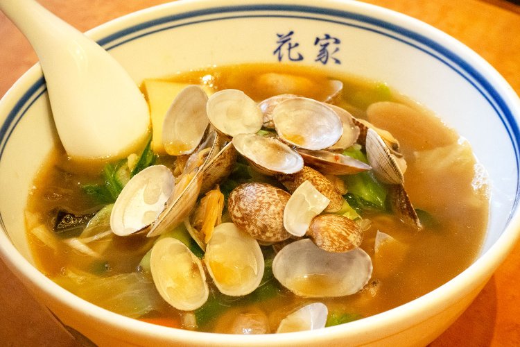 あさりラーメン1000円。