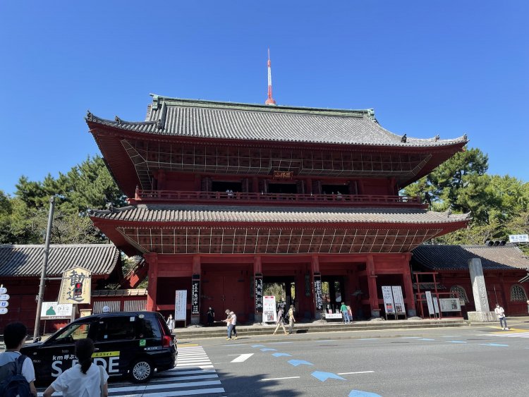 港区「増上寺」は東京を代表するお寺。