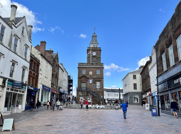 ダンフリースのハイストリート。