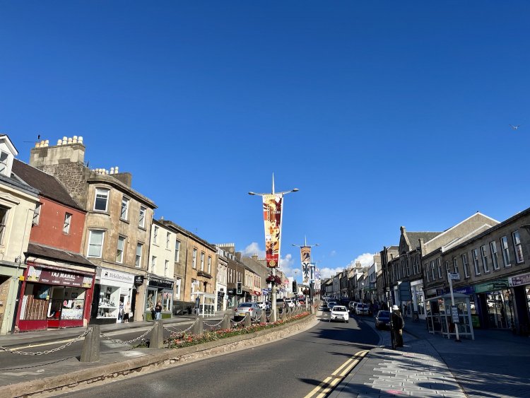 ラナークのハイストリート。