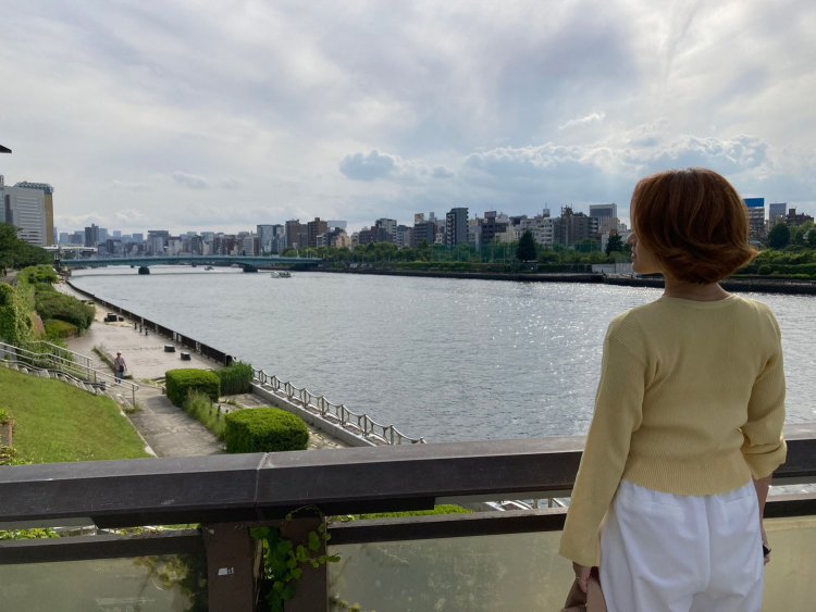 隅田川が今日も綺麗だ。