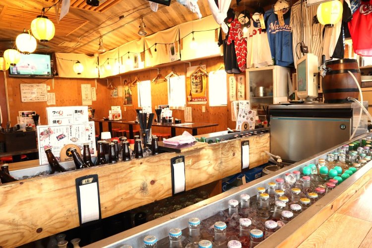 おしゃれにワイワイできる空間。