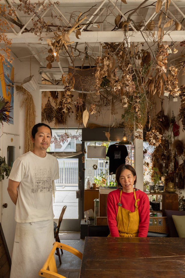 フランスの食＆花文化を伝える田口夫妻。