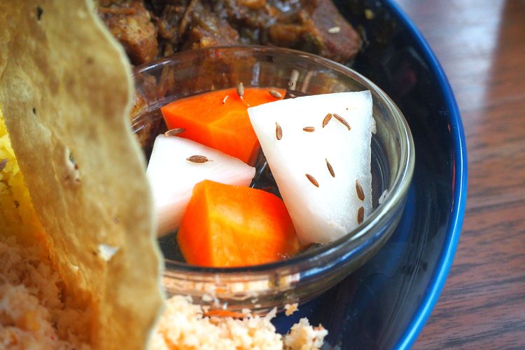 お客さんから「家に持ち帰りたい」とよく言われるというピクルス。