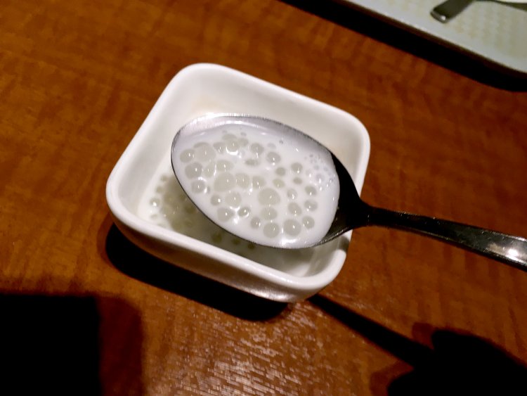 デザートの甘さはスパイシーな食事の後にはぴったりだ。