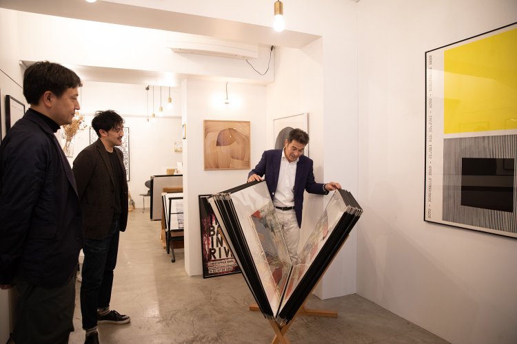 ハイセンスなポスターばかりで、眺めているだけでも楽しい。