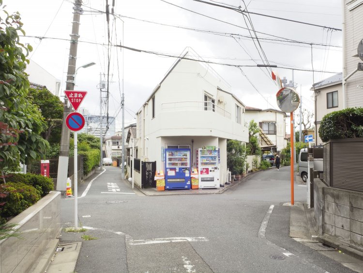 直線の先に分岐道が現れた。自然と右の怪しいカーブへと歩み始めたら、あなたは立派な廃なるもの好き（笑）　さておき、右側がコーナーの始まりの地点であった。