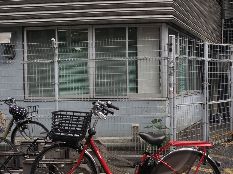 このようにして駐輪場の脇にさりげなく存在するから、よく見ないと見落としてしまうかもしれない。