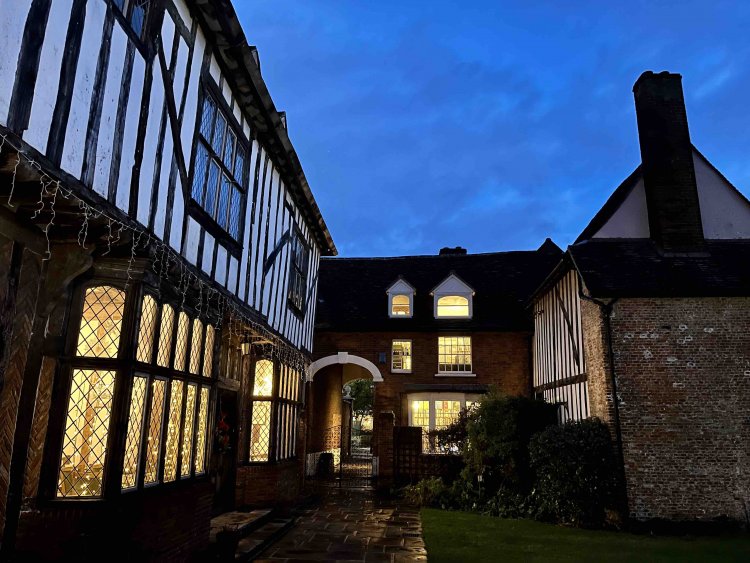 イングランド東部・コルチェスターのチューダー建築。